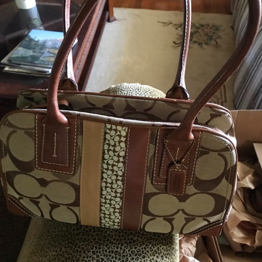 Vintage Coach Satchel Hampton